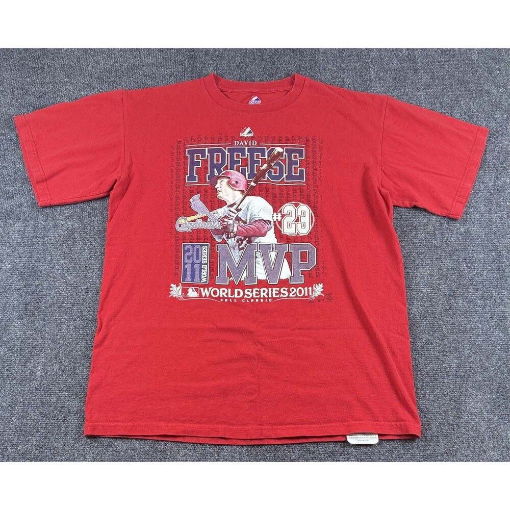 David Freese M T Shirt MVP 2011 [R]